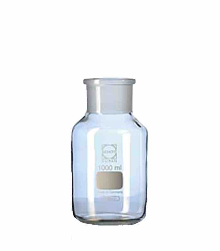 Neolab 1439 Bottiglia In Vetro Con Spalla Conica – 250 Ml, NS 19/26, Con Tappo In Vetro